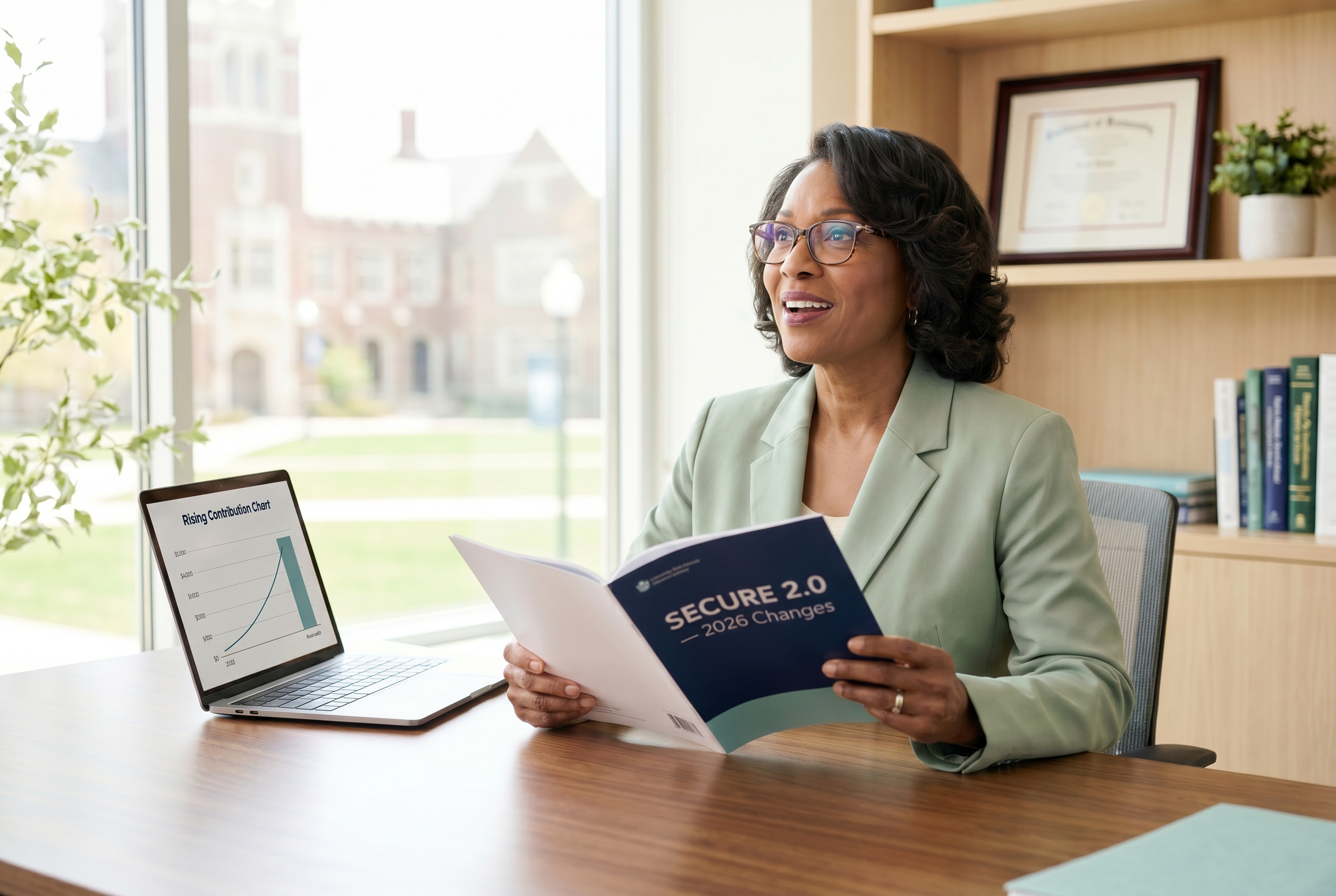 What Does SECURE 2.0 Mean for My 403(b) and 457(b) as a University Employee?